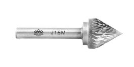 БОРФРЕЗА КОНИЧЕСКАЯ 60⁰, ТИП J , СПЛАВ ВК8, ГОСТ Р 52780-2007