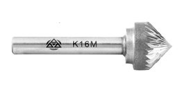 БОРФРЕЗА КОНИЧЕСКАЯ 90⁰, ТИП К, СПЛАВ ВК8, ГОСТ Р 52780-2007